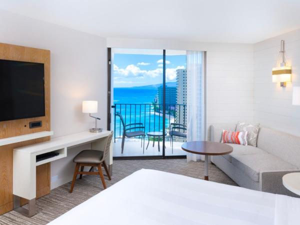 Waikiki Beach Marriott Resort & Spa : photo 1 de la chambre hébergement premium - vue sur océan