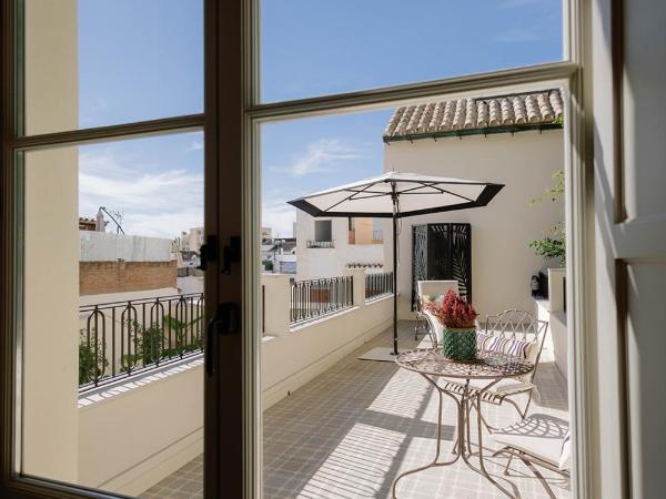 La Fonda Heritage Hotel Luxury, Relais & Châteaux : photo 5 de la chambre chambre double avec terrasse