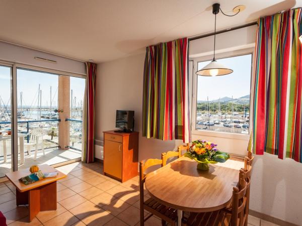 Résidence Mer & Golf Port Argelès : photo 2 de la chambre appartement 1 chambre - côté port