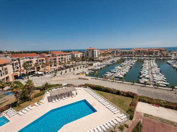Résidence Mer & Golf Port Argelès : photo 1 de la chambre appartement 2 chambres - côté port