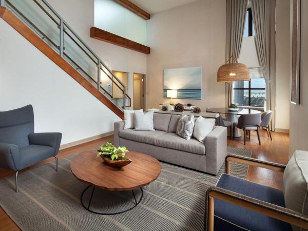 The Westin San Diego Gaslamp Quarter : photo 4 de la chambre suite en duplex avec 1 lit king-size et canapé-lit