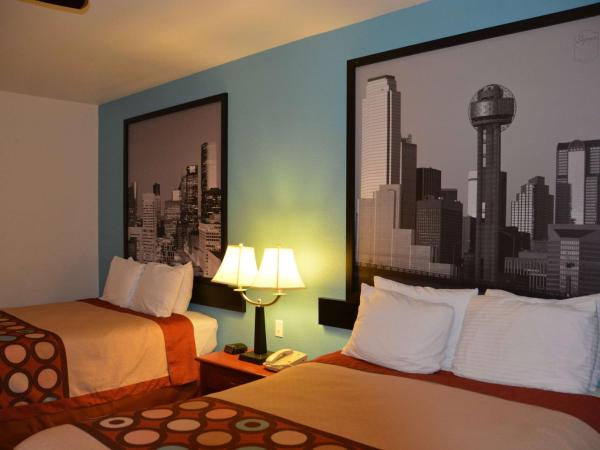Super 8 by Wyndham Austin/Airport South : photo 1 de la chambre chambre 2 lits queen-size - non-fumeurs