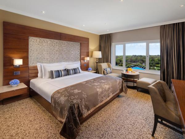Taj Palace, New Delhi : photo 3 de la chambre taj club room king bed forest and pool view