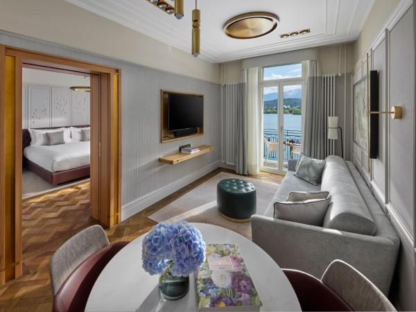Mandarin Oriental Palace, Luzern : photo 5 de la chambre suite avec balcon - vue sur lac