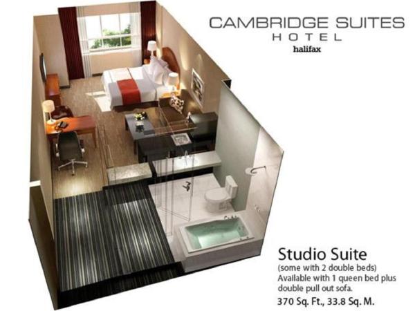 Cambridge Suites Hotel Halifax : photo 10 de la chambre studio lit queen-size