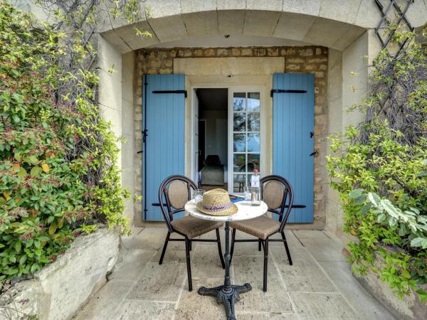 Le Mas D'aigret : photo 4 de la chambre chambre double ou lits jumeaux supérieure avec balcon ou terrasse