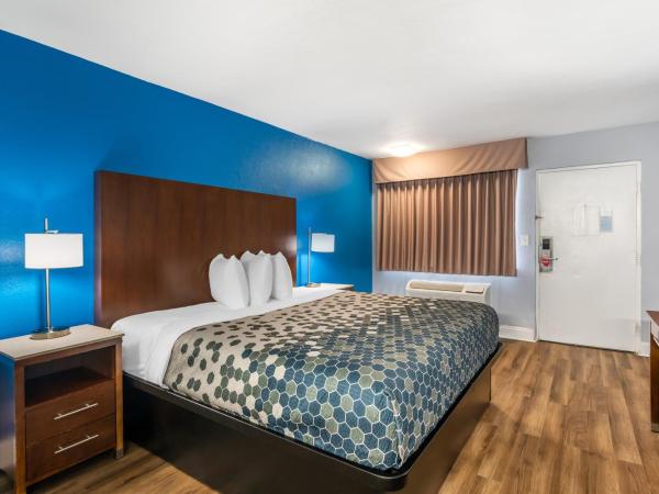 Econo Lodge Inn & Suites I-64 & US 13 : photo 6 de la chambre chambre lit king-size - fumeurs 