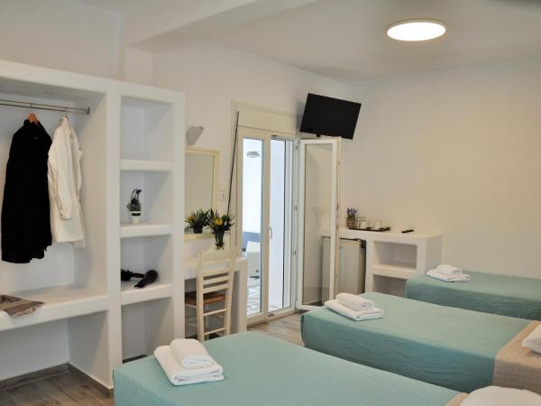 Alexandra Mykonos Port : photo 2 de la chambre chambre quadruple