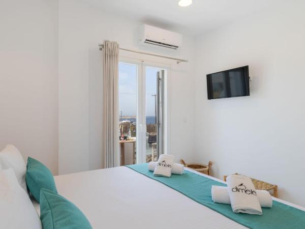 Dimele : photo 3 de la chambre chambre double ou lits jumeaux deluxe - vue sur mer