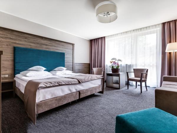 Hotel Konradówka Wellness & SPA - 300 metrów do centrum : photo 5 de la chambre chambre prestige