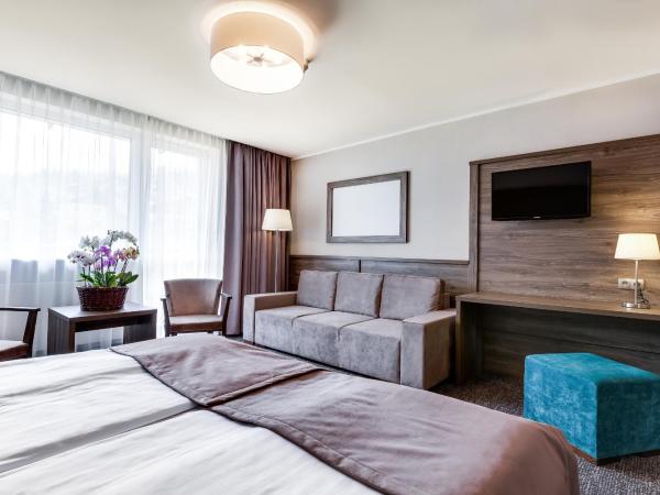 Hotel Konradówka Wellness & SPA - 300 metrów do centrum : photo 3 de la chambre chambre double supérieure