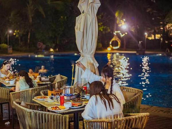 Wyndham Sanya Bay : photo 10 de la chambre limited offer- refined room(including one time barbecue buffet dinner for 2 persons per 2-nights stay)