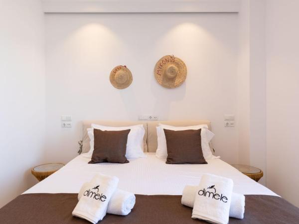 Dimele : photo 4 de la chambre chambre double ou lits jumeaux - vue latérale sur mer