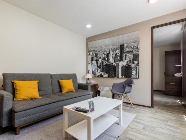 OM 686 URBAN LOFTS Narvarte : photo 4 de la chambre appartement - rez-de-chaussée