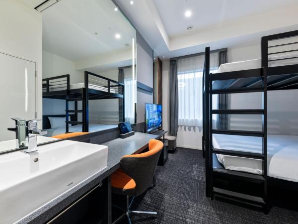 sequence SUIDOBASHI - Tokyo : photo 3 de la chambre chambre privative avec lits superposés (2 adultes)