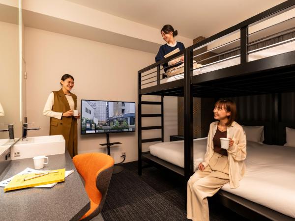 sequence SUIDOBASHI - Tokyo : photo 2 de la chambre chambre privée avec lits superposés (4 adultes)