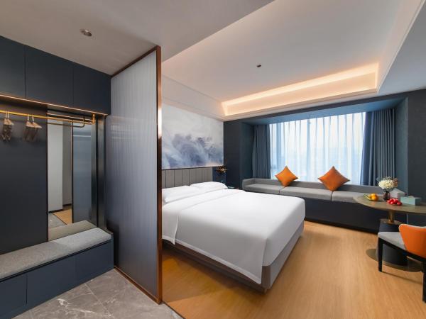 R ROYALSS HOTE Qujiang Dayan Pagoda : photo 1 de la chambre chambre double deluxe