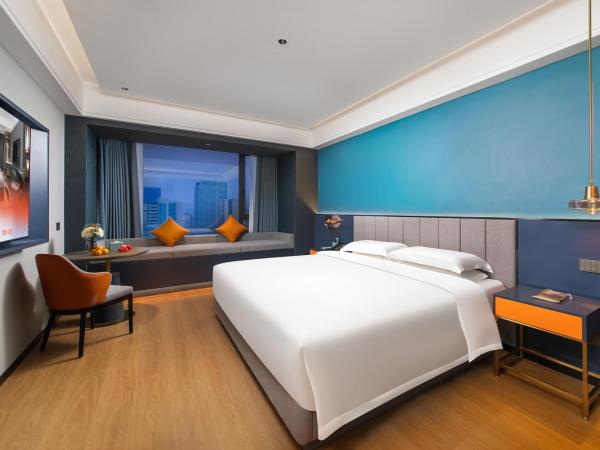 R ROYALSS HOTE Qujiang Dayan Pagoda : photo 2 de la chambre chambre double deluxe