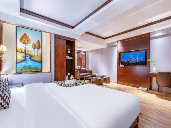 Henghe Selected S Design Hotel - flagship store of Guangzhou Baiyun Railway Station International Convention Center : photo 2 de la chambre executive city view queen room 