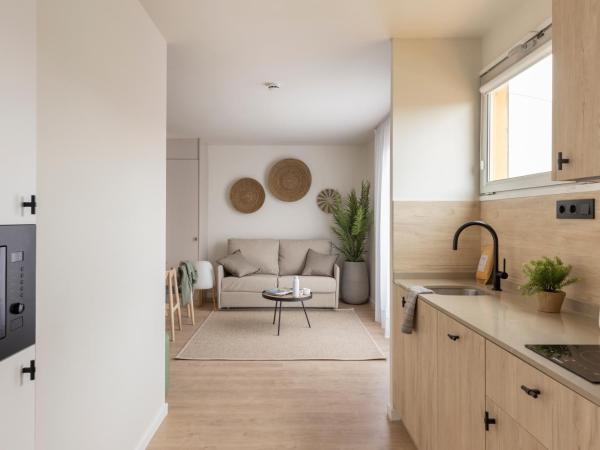 Líbere Barcelona Sant Antoni : photo 7 de la chambre appartement avec terrasse