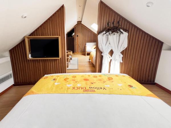 北京悦明元星空白塔景观四合院民宿 : photo 8 de la chambre suite familiale