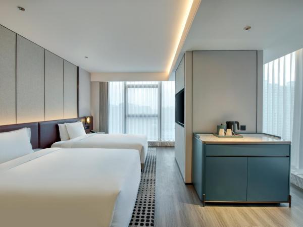 Crowne Plaza Xi'an Weiyang, an IHG Hotel : photo 2 de la chambre chambre double premium avec 2 lits doubles