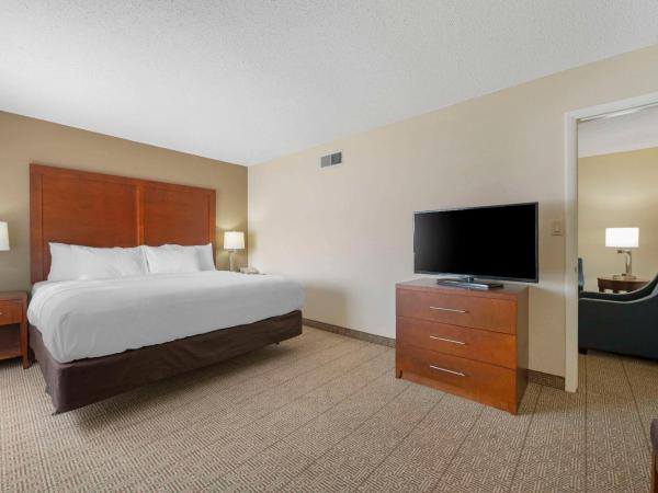 Comfort Inn & Suites North at the Pyramids : photo 1 de la chambre suite lit king-size – non-fumeurs