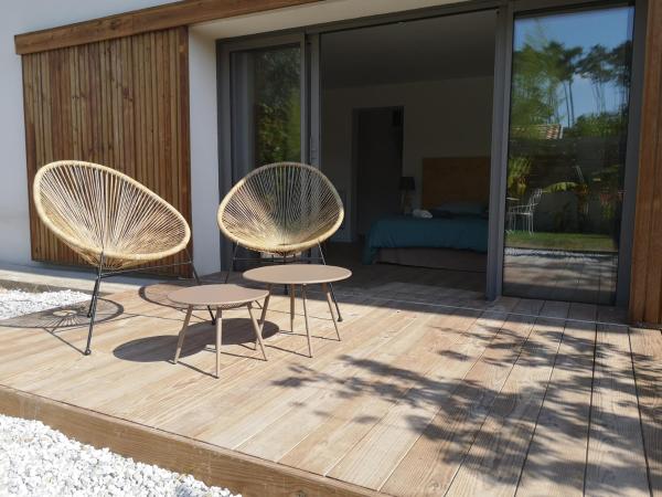 La Villa Hossegor : photo 2 de la chambre chambre lit king-size supérieure