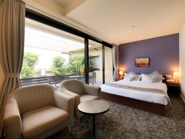 Hotel Tokyo Trip Ueno Nishi Nippori : photo 3 de la chambre chambre lit queen-size de luxe avec balcon - non-fumeurs