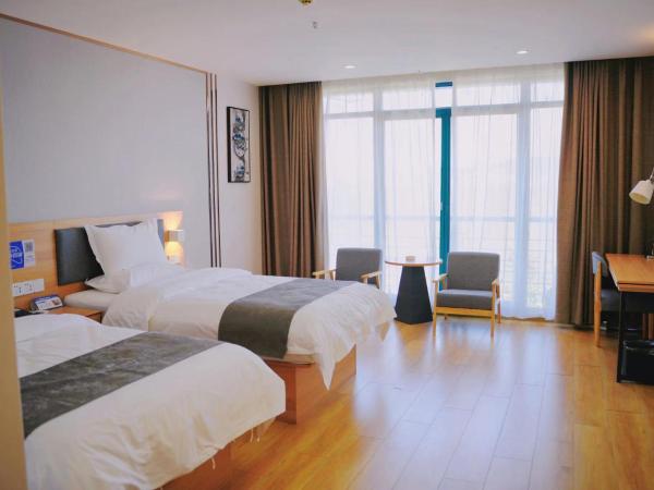 南京工业职业技术大学松山湖生态酒店 : photo 1 de la chambre chambre lits jumeaux supérieure