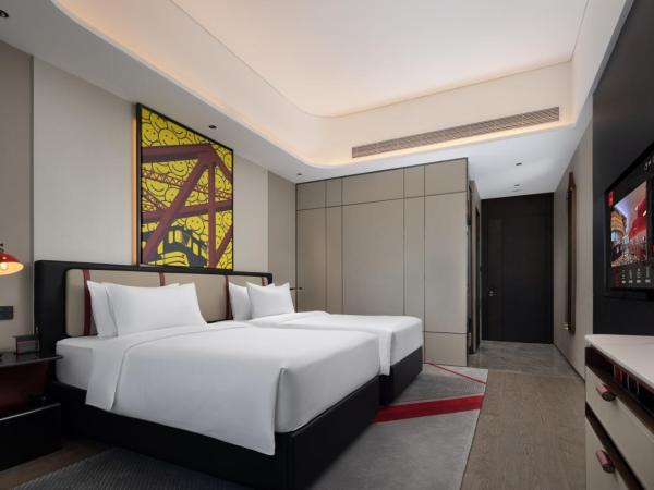 Radisson Red Guangzhou South Railway Station-Canton Fair free shuttle bus & designated license points & Free VPN network : photo 2 de la chambre chambre lits jumeaux supérieure