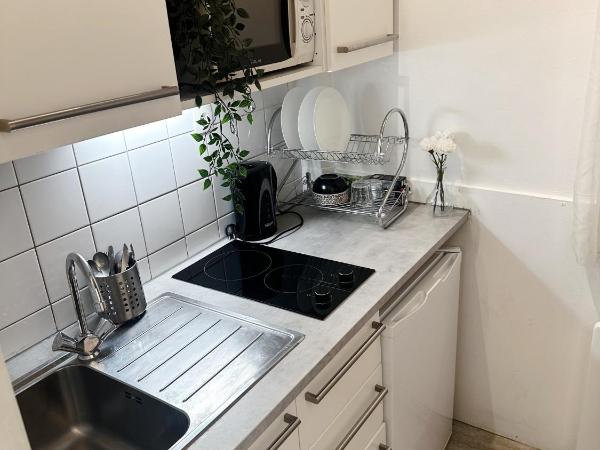 Studio Centre de Paris - Marais : photo 6 de la chambre appartement - rez-de-chaussée