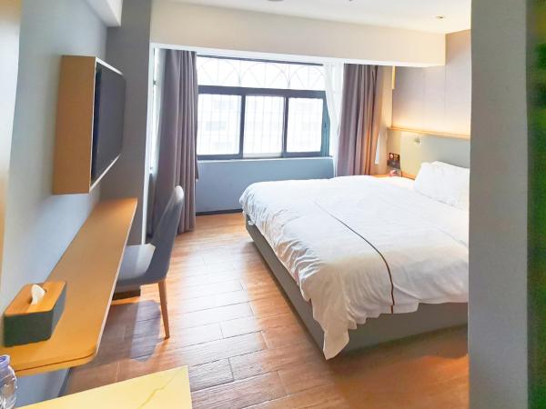 Lanerz Hotel - Shenzhen Futian District Huaqiang Road Metro Station : photo 2 de la chambre chambre lit queen-size deluxe