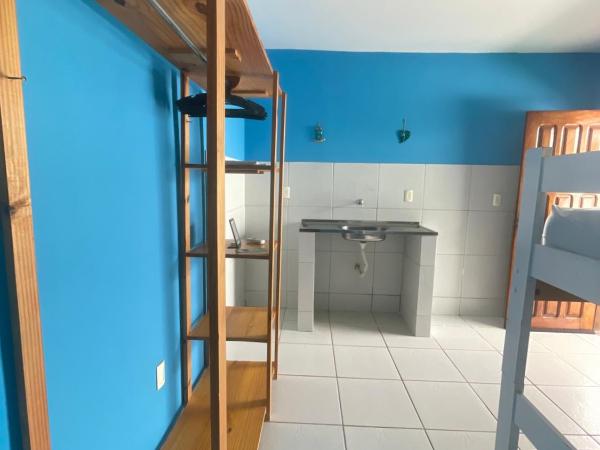 Pousada Jardim Magico : photo 4 de la chambre chambre quadruple avec salle de bains privative