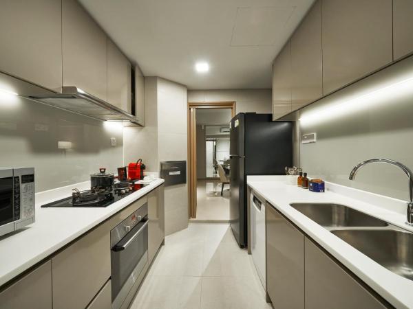 Great World Serviced Apartments : photo 6 de la chambre appartement 3 chambres deluxe