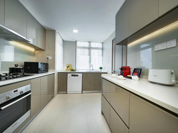 Great World Serviced Apartments : photo 3 de la chambre appartement premier 3 chambres

