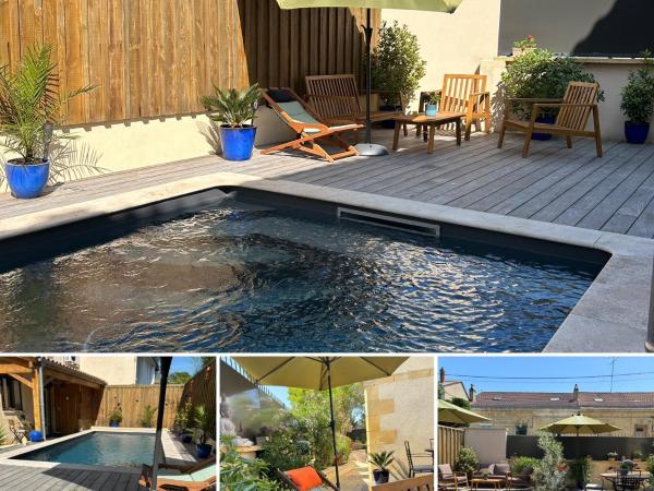 La Bleutiere : photo 5 de la chambre chambre double avec salle de bains privative