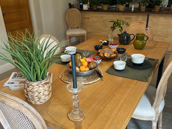 La Bleutiere : photo 9 de la chambre chambre double avec salle de bains privative