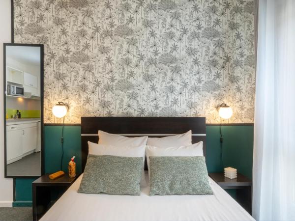 Nemea Appart Hotel Home Suite Nancy Centre : photo 1 de la chambre studio avec lit double (2 adultes)