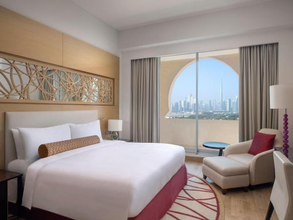 Marriott Executive Apartments Al Jaddaf, Dubai : photo 5 de la chambre appartement 1 chambre - vue sur burj khalifa et panorama urbain