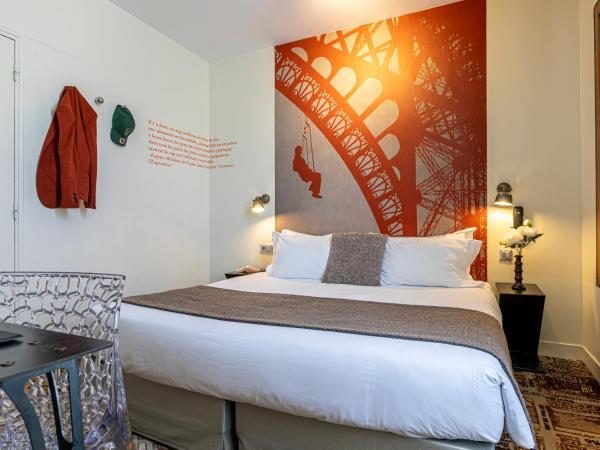 Hotel Alpha Paris Eiffel by Patrick Hayat : photo 1 de la chambre chambre double ou lits jumeaux eiffel