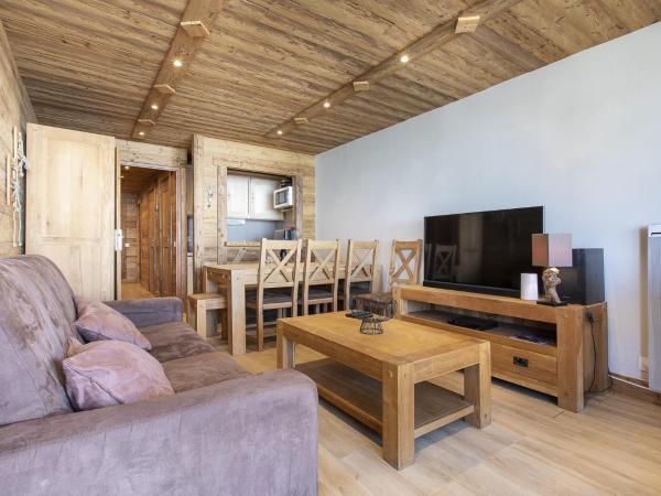 Résidence Le Sérac - Val Thorens : photo 6 de la chambre appartement avec vue sur la montagne