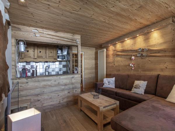 Résidence Le Sérac - Val Thorens : photo 7 de la chambre appartement avec vue sur la montagne