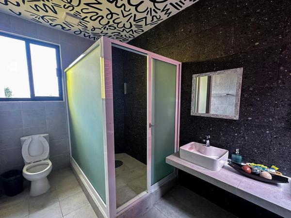 Casa Yoo Oaxaca : photo 2 de la chambre chambre deluxe avec 2 lits doubles