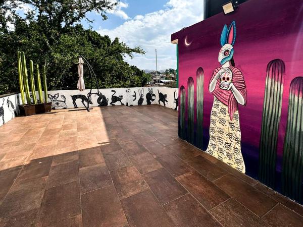 Casa Yoo Oaxaca : photo 4 de la chambre chambre lits jumeaux deluxe