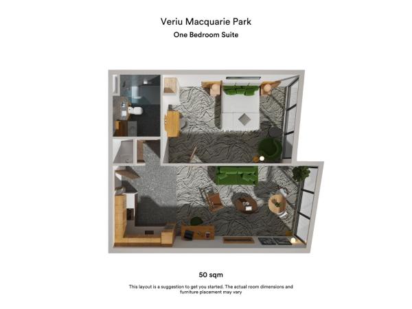 Veriu Macquarie Park : photo 9 de la chambre suite 1 chambre