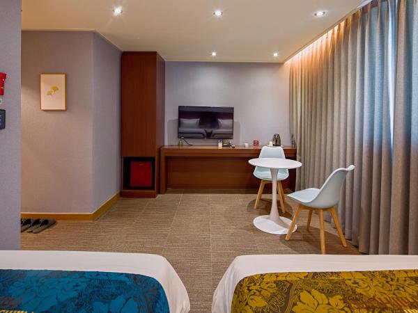 Namsan Hill Hotel : photo 3 de la chambre chambre lits jumeaux deluxe