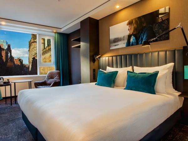 Motel One Glasgow : photo 10 de la chambre chambre lit queen-size 