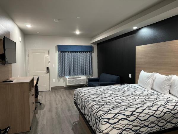 Crystal Inn Gessner- Near Sam Houston Racepark : photo 2 de la chambre studio lit king-size