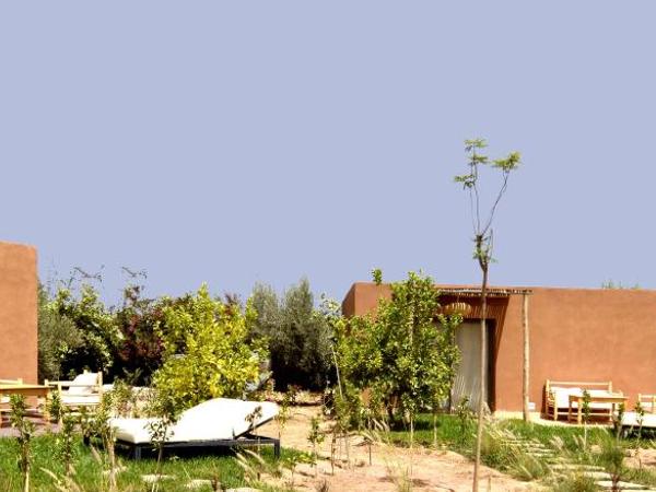 Villa Agora, Villa à la campagne proche Marrakech : photo 5 de la chambre chambre quadruple - vue sur jardin